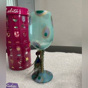 LOLITA ~ "Ostentatious" ~ Wine Glass